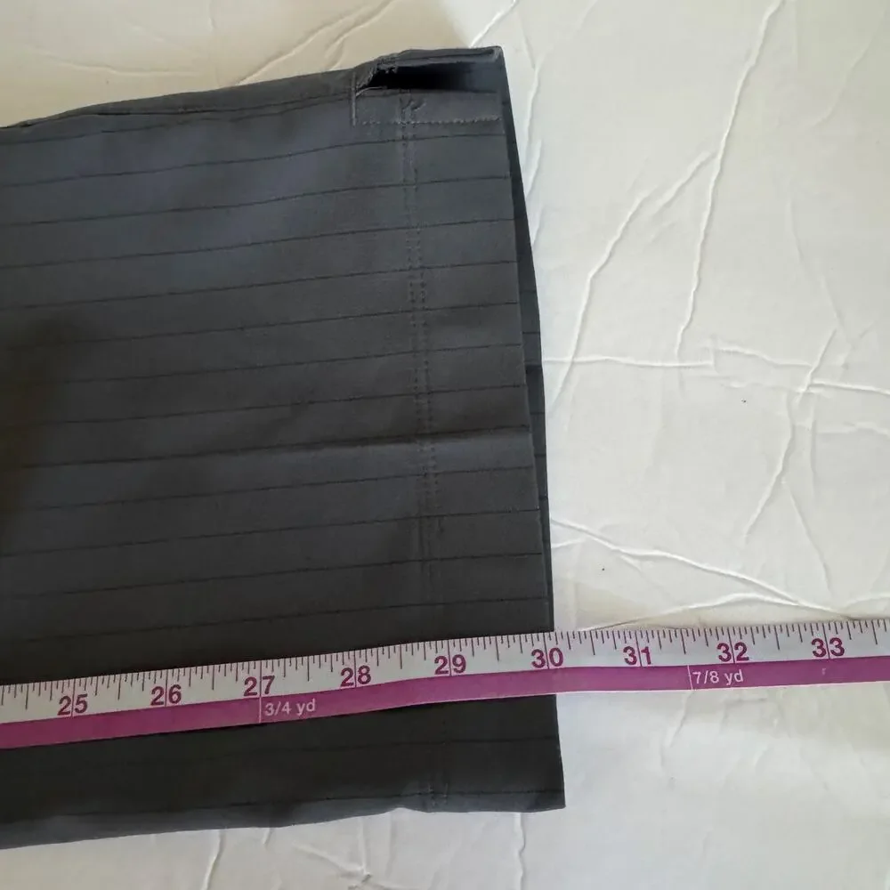 Nike Pants Men's 34x30 Grey Striped‎ Golf Performance Tour